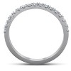 Pompeii3 Diamond Wedding Ring Band 1/3 Carats Womens Platinum Classic Traditional - 2 of 4
