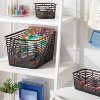 Aria Jelly Decorative Basket Large Black - Brightroom™ - 2 of 3