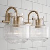 Capital Lighting Nyla 2 - Light Vanity in  Aged Brass - 2 of 2