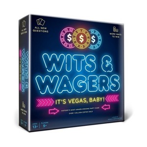 Wits & Wagers - It's Vegas, Baby! (2019 Edition) Board Game - 1 of 3