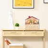 HOMCOM Advent Calendar with 24 Drawers Countdown to Christmas, Lighted Wooden Advent Calendar, Battery Operated for Holiday Decoration - 3 of 4