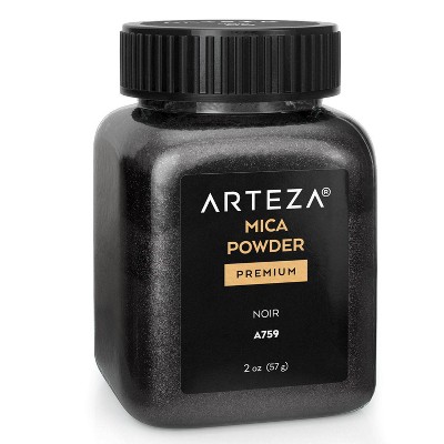 Arteza Mica Powder 57g, Single Color, Noir  - A759 (ARTZ-3508)