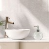 Unique Bargains Simple Round Soap Pump Dispenser for Bathroom 300ml  1 Pc - 2 of 4