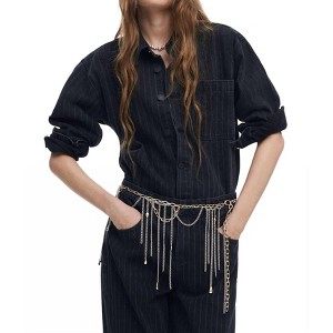 Women's SPARKLE DENIM SHIRT - Desigual - 1 of 4