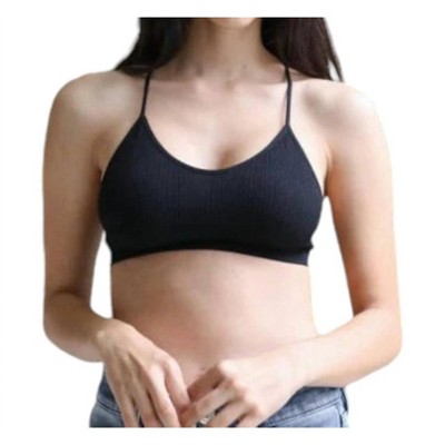 Women's Tattoo Mesh Racerback Bralette - LETO