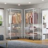 VIPEK R2 Rolling Garment Rack Heavy Duty Clothes Drying Rack Laundry Sorter Cart Bathroom Storage Shelves - 4 of 4