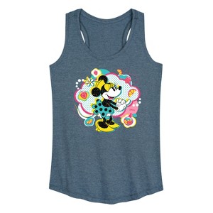 Women's - Disney - Minnie Pop Cloud Graphic Racerback Tank - 1 of 4