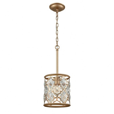 Elk Home Armand 1 - Light Pendant in  Matte Gold
