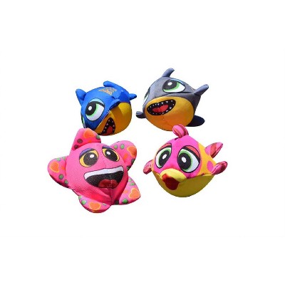 Swimline 5" Fish Splasher Bombs Swimming Pool Toys 4pc - Pink/Yellow