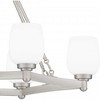 Quoizel Lighting Penning 6 - Light Chandelier in  Brushed Nickel - 3 of 4