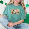 Simply Sage Market Women's Lucky Vibes Lightning Bolt Short Sleeve Garment Dyed Tee - 2 of 2
