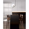 Elegant Lighting Ryland 1 light Black and Brass and Clear glass pendant - 2 of 4