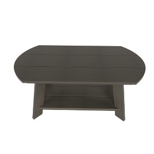 WestinTrends Outdoor Patio All-weather Modern Coffee Table - 1 of 3