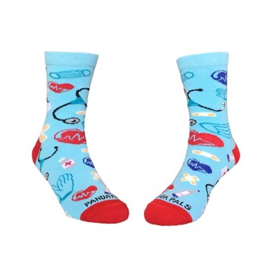 Trip to the Doctor Themed Kids Socks - from the Sock Panda