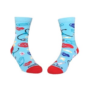 Trip to the Doctor Themed Kids Socks - from the Sock Panda - 1 of 4