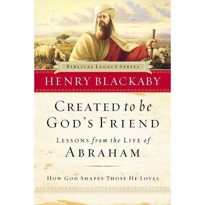 Created to Be God's Friend - (Biblical Legacy) by  Henry Blackaby (Paperback)