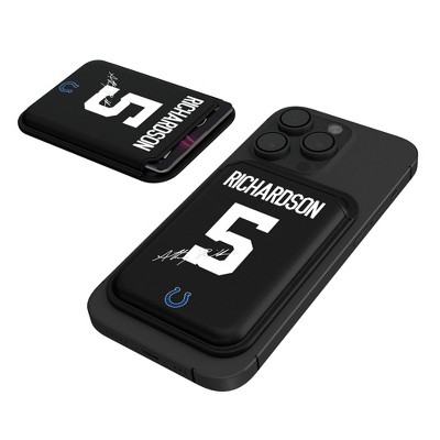 Keyscaper NFL Indianapolis Colts Players Game Tactic Black Magnetic Credit Card Wallet
