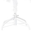 Artificial Christmas Tree White PVC, Steel, Plastic - 4 of 4
