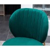 NicBex Round Dining Table Set for 4 Morden Dining Room Table with 4 Velvet Chairs and MDF Tabletop for Home Office - 4 of 4