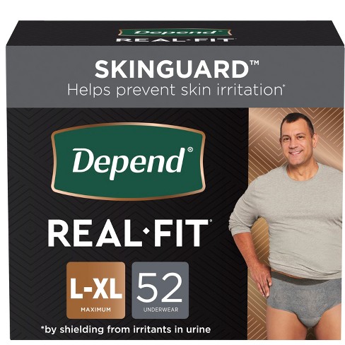 Depend Fresh Protection Adult Incontinence Disposable Underwear