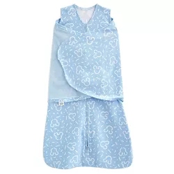 HALO SleepSack 100% Cotton Swaddle Wrap Disney Baby Collection Mickey - Blue S