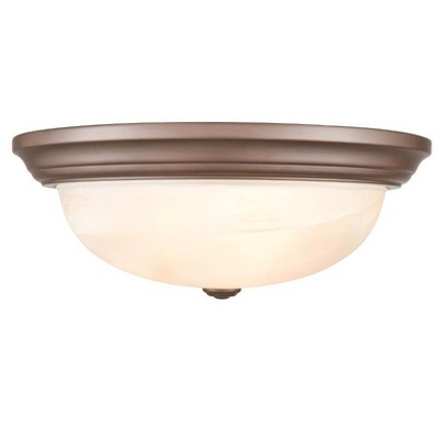 Millennium Lighting 3 - Light Flush Mount in  Bronze