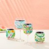Juvale 12 Pack Tropical Wine Glass Sleeve Protector, Insulated Drink Covers for Luau (4 Designs) - 3 of 4