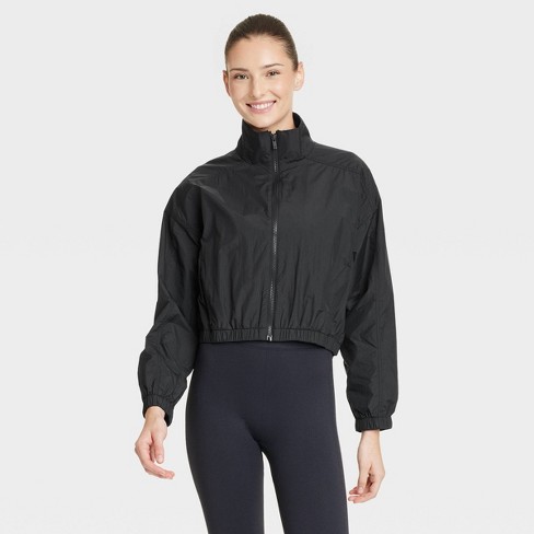 Women's Lightweight Windbreaker - All In Motion™ Black XS