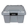Hefty 12gal Max Pro Storage Tote Gray - image 3 of 4