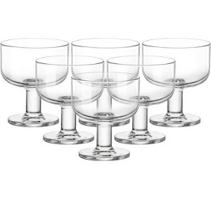 Bormioli Rocco Hosteria 8 oz. Glass Dessert Cup with Feet, 6-Piece - 1 of 3