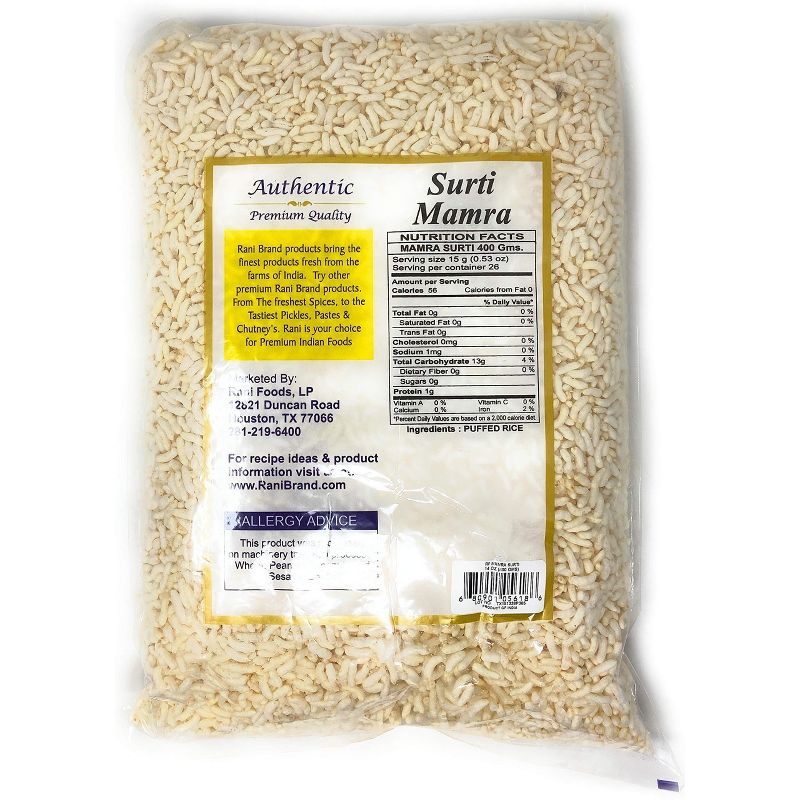Surti Mamra (Puffed Rice) - 14oz (400g) -  Rani Brand Authentic Indian Products, 2 of 5