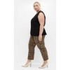 Women's Plus Size Harley Fit Kyra Jean - leopard | CITY CHIC - 3 of 4