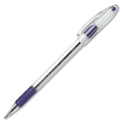 Pentel R.S.V.P. Ballpoint Pen, Medium Point, Violet (Case of 25)