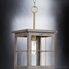 Urban Ambiance Luxury Modern Farmhouse Chandelier 12.75''H x 21.375''W,  Distressed Brass Finish,  Ballina Collection, UHP3955 - 4 of 4
