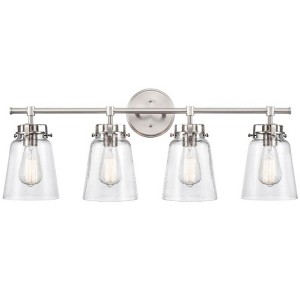 Millennium Lighting Amberose 4 - Light Vanity in  Brushed Nickel - 1 of 1