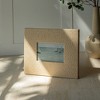 4x6 Sand Texture Picture Frame Tan Metal, MDF & Glass by Foreside Home & Garden - 2 of 4