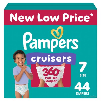 Pampers Cruisers 360 Diapers - (Select Size and Count)