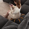 CAVINAS Modern Modular Sectional Sofa, 86*86" Modern L Shape Modular Sofa, 5 Seat Chenille Sectional Couch Set with 2 Pillows Included - 4 of 4
