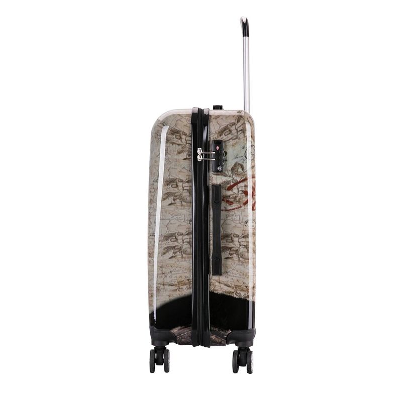 InUSA Lightweight Hardside Medium Checked Spinner Suitcase - Paris, 5 of 9