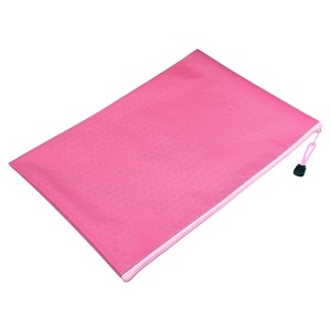 Unique Bargains Waterproof Cloth Zipper Home Office Travel File Bags 10 Pcs - 1 of 4