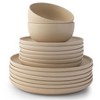 JoyJolt Mesa 18-Piece Stoneware Dinnerware Set - image 3 of 4