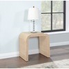 Meridian Furniture,Cresthill White Oak End Table - 2 of 4