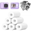 Kids Instant Print Camera Paper, thermal refill rolls. Compatible with Funshot 20, 2.2"x26ft per roll, BPA-free for toddler cameras - 2 of 3