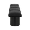 Meridian Furniture,Pavilion Boucle Fabric Bench - 3 of 4