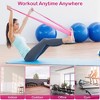 "iMountek Yoga Resistance Band Set – 3 Non-Toxic, Skin-Friendly Elastic Bands for Exercise, Strength & Rehab"Blue,Pink,Green - 2 of 4