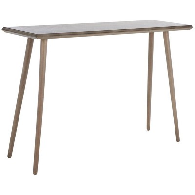 Mid-Century Modern Milk Chocolate Pine Hallway Table