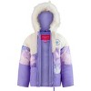 LONDON FOG Girl's Heavyweight 2-Piece Puffer Coat & Snow Bib Snowsuit Sets - image 3 of 4