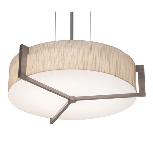 AFX Apex 3 - Light Pendant in  Satin Nickel/Weathered Grey - 1 of 1