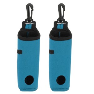 Unique Bargains Neoprene Waist-Mounted Lightweight Golf Ball Carry Bags 2 Pcs - 1 of 4