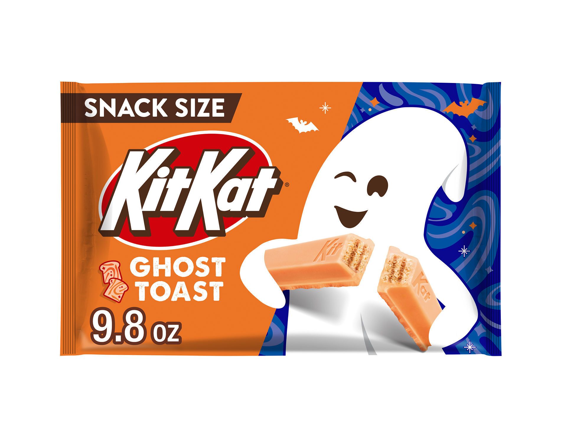 Kit Kat Ghost Toast Halloween Candy Snack Size - 9.8oz
